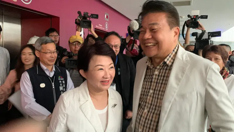 ▲在台中海線實力足以取代蔡壁如的無黨籍議員陳廷秀，一向與民眾黨交好，也在這次的賓客名單中。（圖／記者顏幸如攝，2025.03.05）