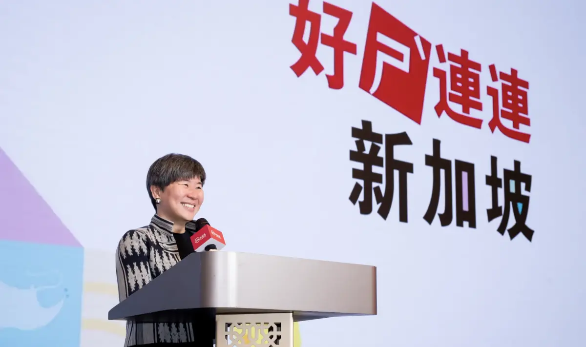 ▲新加坡旅遊局副局長柯淑丹女士來台，分享新加坡在景點體驗更新三大面向的最新動態。（圖／新加坡旅遊局）