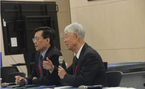 梁啟源報告,台灣在「2025年非核家園」目標下,今年5月將會關閉第三核能電廠2號機,達到非核家園,但同時間再生能源及天然氣都還有存在難以補齊的缺口,只能仰賴燃煤電廠持續發電。 ▲梁啟源報告,台灣在「2025年非核家園」目標下,今年5月將會關閉第三核能電廠2號機,達到非核家園,但同時間再生能源及天然氣都還有存在難以補齊的缺口,只能仰賴燃煤電廠持續發電。(圖/記者鍾泓良攝影)