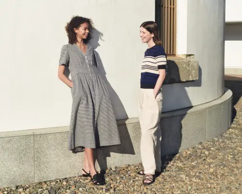 ▲UNIQLO and PRINCESSE tam tam 2025春夏聯名系列舒適單品。（圖／UNIQLO提供）