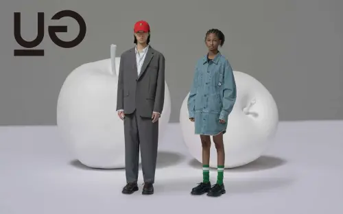 ▲GU聯名UNDERCOVER紅到扶正！全新「UG」商品系列白色情人節亮相。（圖／GU提供）