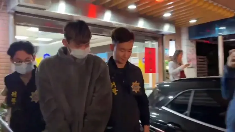 ▲ 王大陸教唆傷害Uber司機打手落網。(圖/翻攝畫面)