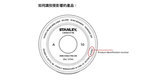如果是使用出包的兩款保溫杯,可以進一步檢查序號,是否為更換杯蓋的產品。(圖/翻攝官網) ▲如果是使用出包的兩款保溫杯,可以進一步檢查序號,是否為更換杯蓋的產品。(圖/翻攝官網)
