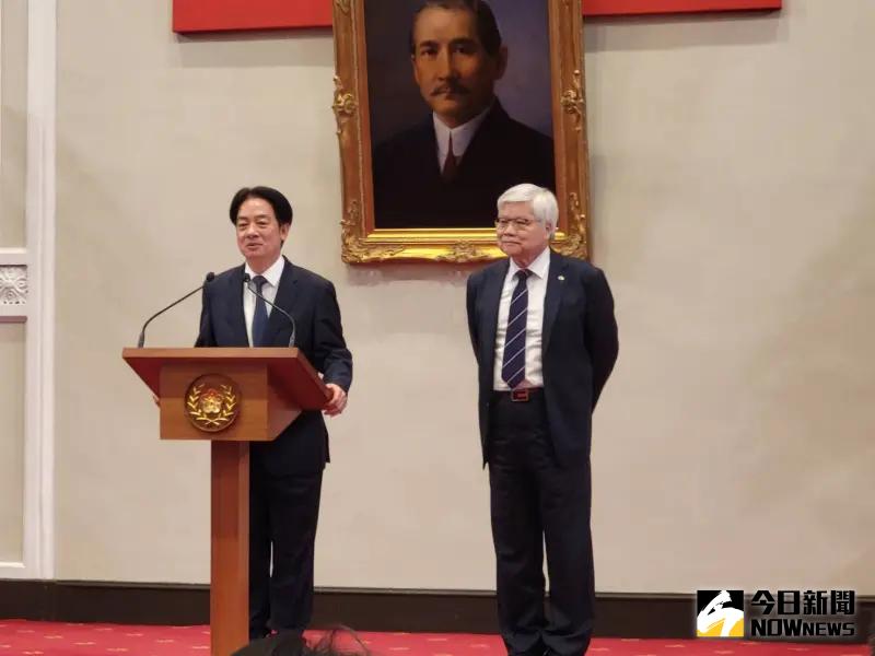 ▲台積電宣布赴美擴大投資引發熱議，總統賴清德6日偕同台積電董事長魏哲家召開記者會。（圖／記者陳佩君攝）