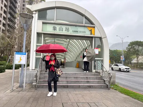 ▲捷運象山站,台北捷運,信義淡水線,紅線,台北,信義區,頂級辦公室。（圖／記者徐銘穗攝）