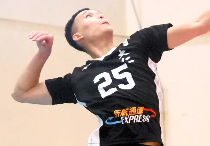 ▲大仁科大曾茂聰得23分，他在UVL大專排球聯賽中重新找回自己。（圖／大專體總提供）