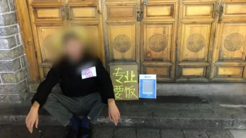 躺平升級!中國年輕人相約「街邊要飯」 官方看不下去出手整治了