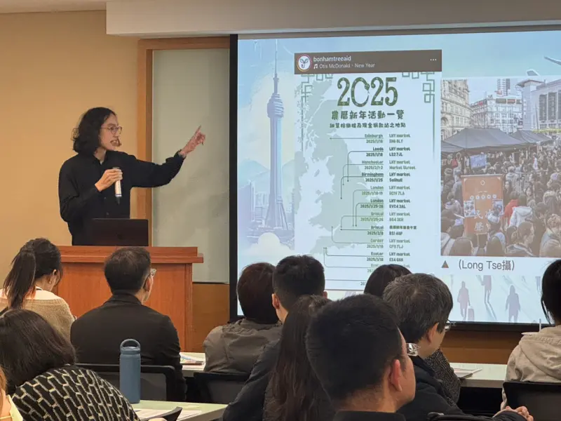 ▲香港在台學生阿齊，出席「漂泊到台灣難生根？港人的移民與就業挑戰」座談會。（圖／記者陳偉周攝）