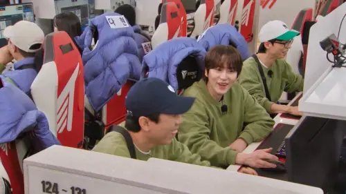 ▲圭賢(中)相當喜愛玩線上遊戲,趁著上節目與梁世燦一起組隊享受網咖時光。(圖/中天綜合台) ▲圭賢(中)相當喜愛玩線上遊戲,趁著上節目與梁世燦一起組隊享受網咖時光。(圖/中天綜合台)