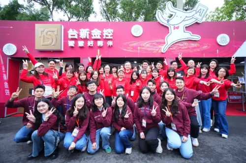 台新金控參加台大校園徵才博覽會。 ▲台新金控參加台大校園徵才博覽會。(圖/台新金控提供)