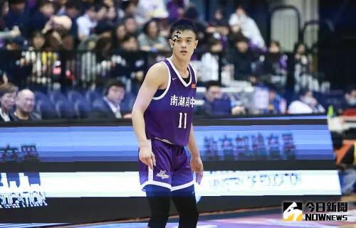 ▲HBL四強賽男子組南湖高中周佑承。（圖／記者葉政勳攝 , 2025.03.08）