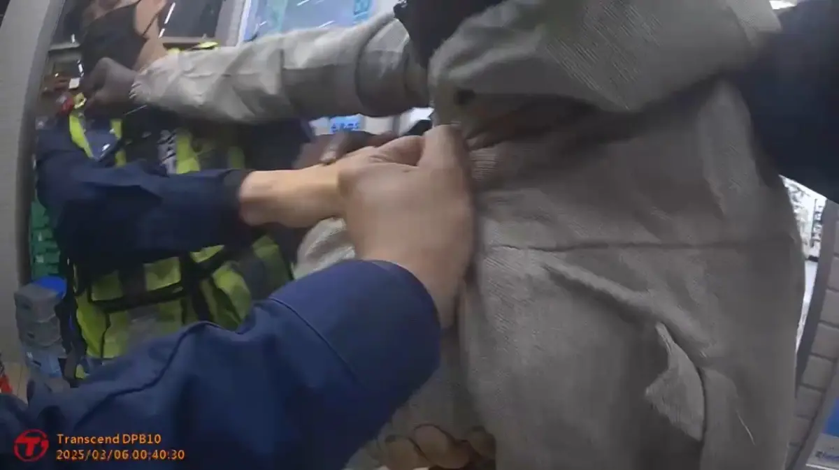 ▲史瓦帝尼男子喝醉不滿被警方勸導，竟揮拳歐警。（圖／警方提供）