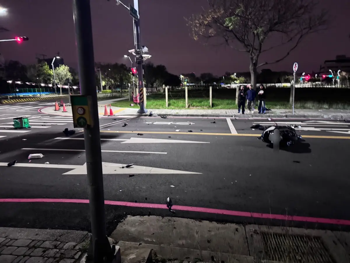 ▲陳姓男大生凌晨送外送，路上卻遭無照酒駕吳姓男子撞上，送醫後傷重不治。（圖／警方提供）