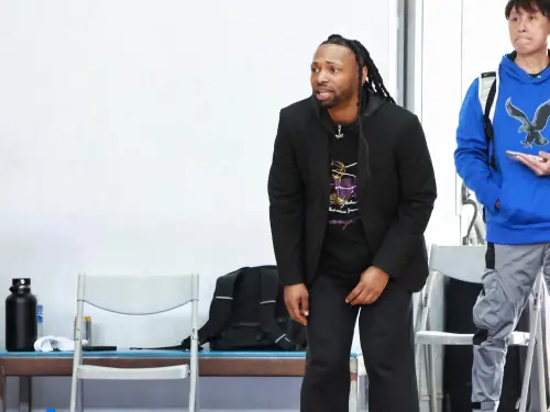 美國知名訓練師加德納遠赴台灣執教基層籃球,並希望更多有潛力的小球員能有更多發揮舞台。(圖/記者吳翊緁攝) ▲美國知名訓練師加德納遠赴台灣執教基層籃球,並希望更多有潛力的小球員能有更多發揮舞台。(圖/記者吳翊緁攝)