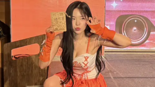 ▲趙娟週（如圖）表示跟河智媛認識，私下有互加社群IG，希望未來有機會拍廣告合體。（圖／記者黃聖凱攝影）