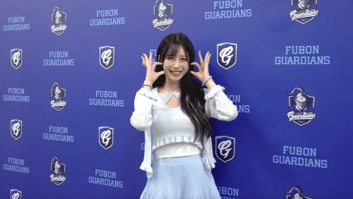 ▲李雅英現身新莊棒球場。（圖／記者陳云茹攝）