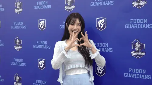 ▲李雅英現身新莊棒球場。（圖／記者陳云茹攝