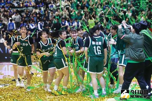 ▲去年HBL女子組冠軍賽北一女中以96：84擊敗永仁高中完成甲級女子組二連霸。（圖／記者葉政勳攝 , 2025.03.09）