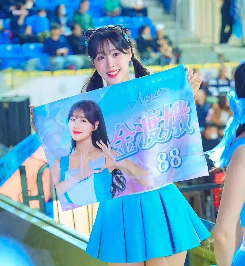 ▲金渡娥加入Fubon Angels後將背號改為88號。(圖/金渡娥IG)