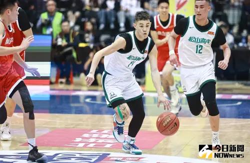 ▲HBL冠軍賽男子組松山高中查傑。（圖／記者葉政勳攝 , 2025.03.09）