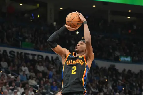 ▲奧克拉荷馬雷霆「SGA」Shai Gilgeous-Alexander與率隊打出聯盟頂尖戰績，強勢挑戰Jokic，成為本季MVP最大競爭者。（圖／美聯社／達志影像）