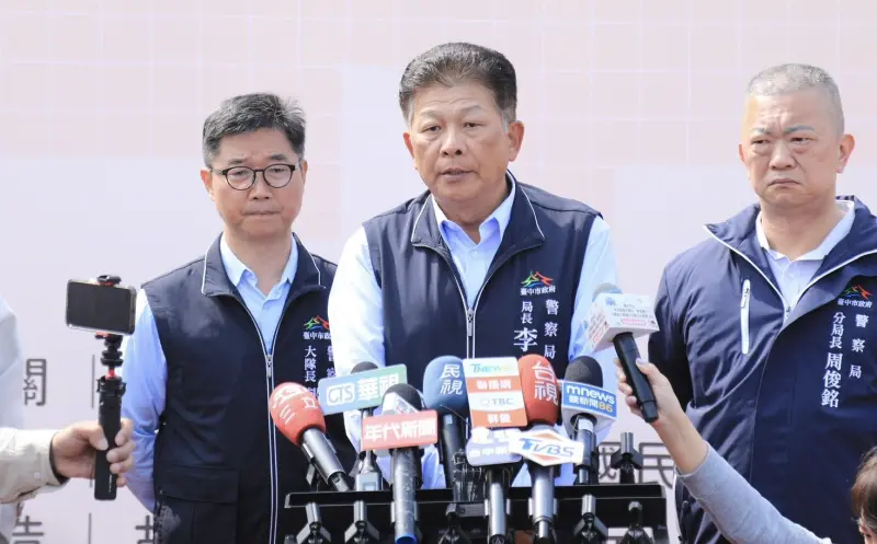 ▲台中市警察局長李文章表示，今起三天將連續舉行酒駕大執法，擴大取締行動。（圖／台中市政府提供，2025.03.10）