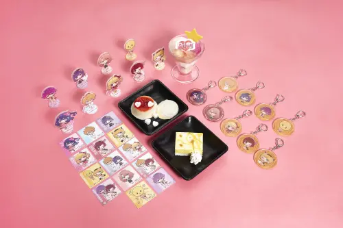 ▲壽司郎《我推的孩子》共32款周邊，3月12日開搶。（圖／台灣壽司郎提供）