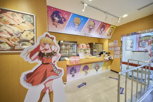 ▲《我推的孩子》降臨壽司郎超萌陪吃。（圖／台灣壽司郎提供）