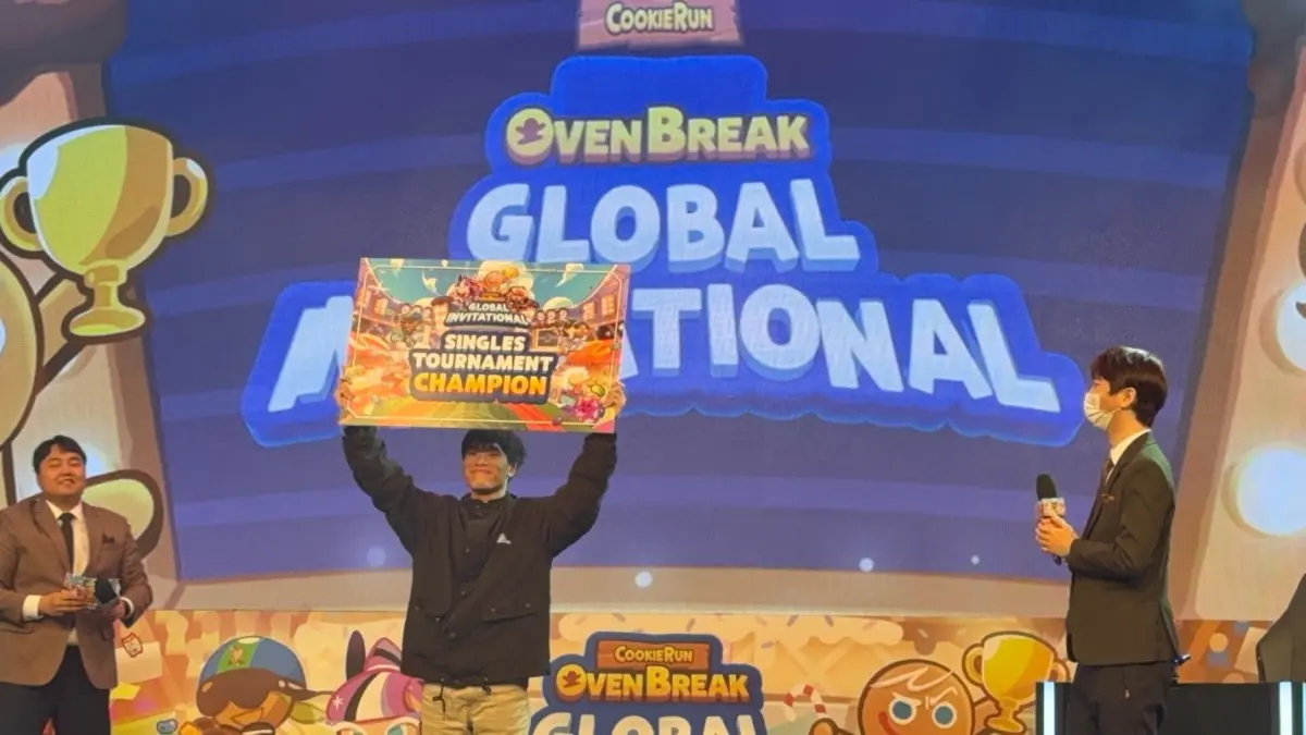 ▲勇敢跑向世界！《跑跑薑餅人：烤箱大逃亡》全球邀請賽台灣選手「麥麥」奪冠，台灣隊稱霸地區對戰！（圖／帝芙喜斯特提供）