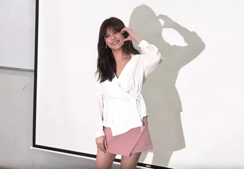 ▲新婚不久的夏宇童，坦言會辦婚宴但時間尚未確定。（圖／記者蘇詠智攝）