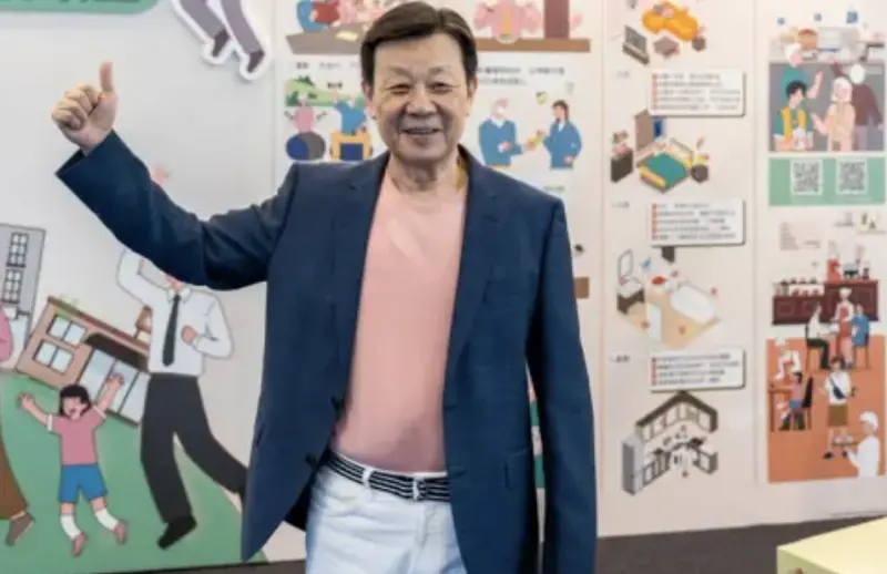 ▲70歲資深大牌寇世勳將在最新恐怖片《鬼牽手》演民俗學家，是他難得嘗試嚇人的演出，讓喜歡看恐怖片卻不太有機會參與的他，終於能夠接下挑戰。（圖／記者陳美嘉翻攝）