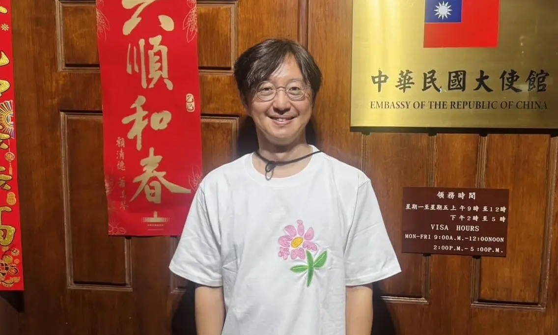 ▲台中市議員江肇國爆料，把官員、教授叫到辦公室亂罵的立委，不是洪孟楷而是羅廷瑋。（圖／翻攝江肇國臉書，2025.03.11）