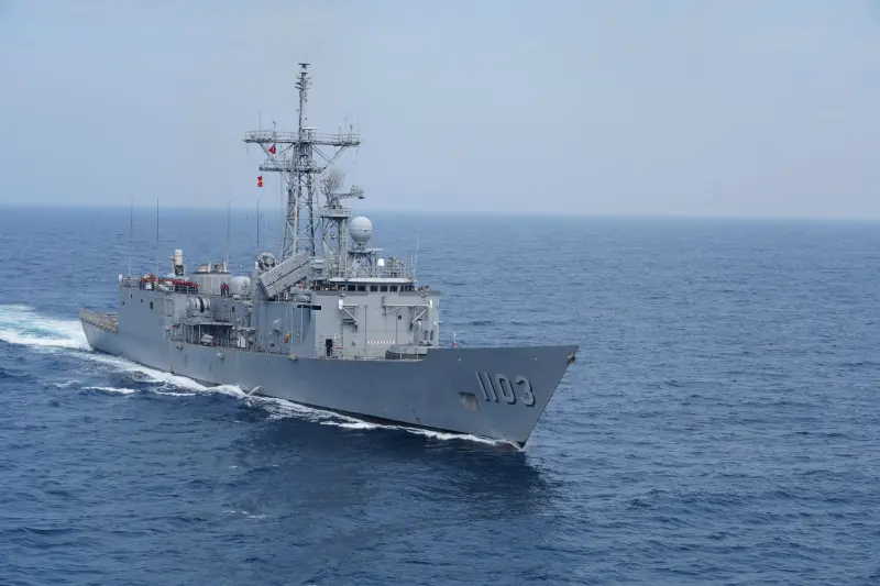 ▲成功級飛彈巡防艦(圖／海軍提供2025.3.11)