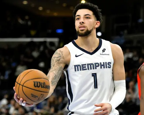 ▲Pippen Jr.已經成為灰熊隊的穩定輪替球員，在63場比賽中場均上場20分鐘，貢獻9.分、3.3籃板與4.2助攻。（圖／美聯社／達志影像）