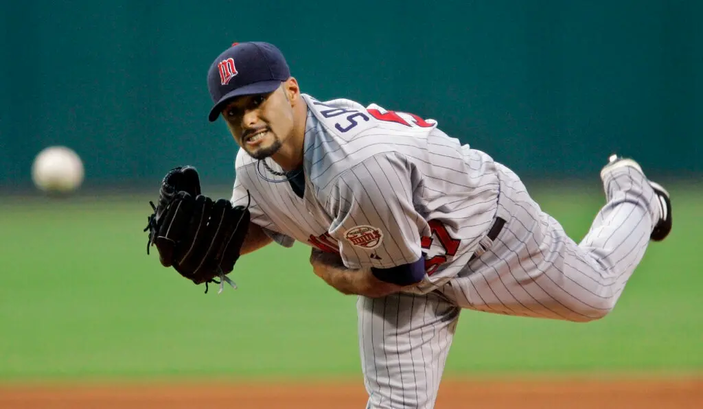 ▲前MLB強投Johan Santana出生於1979年3月13日，今天是他45歲生日，Santana曾在2006年奪下美聯投手三冠王，並力壓王建民拿下當年的美聯賽揚獎，2012年投出無安打比賽後，因傷勢不斷，最終黯然告別棒球場。（圖／美聯社／達志影像）