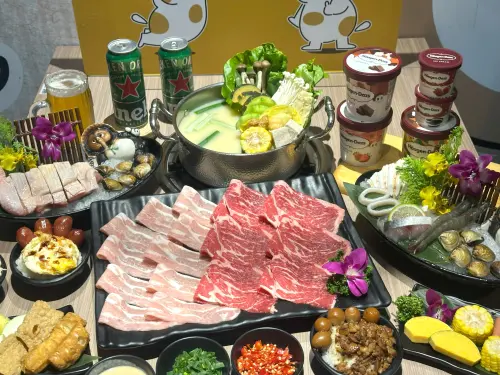 ▲肉之間西門中華店限時3天，將可免費升級為大肉盤。（圖／馬辣提供）