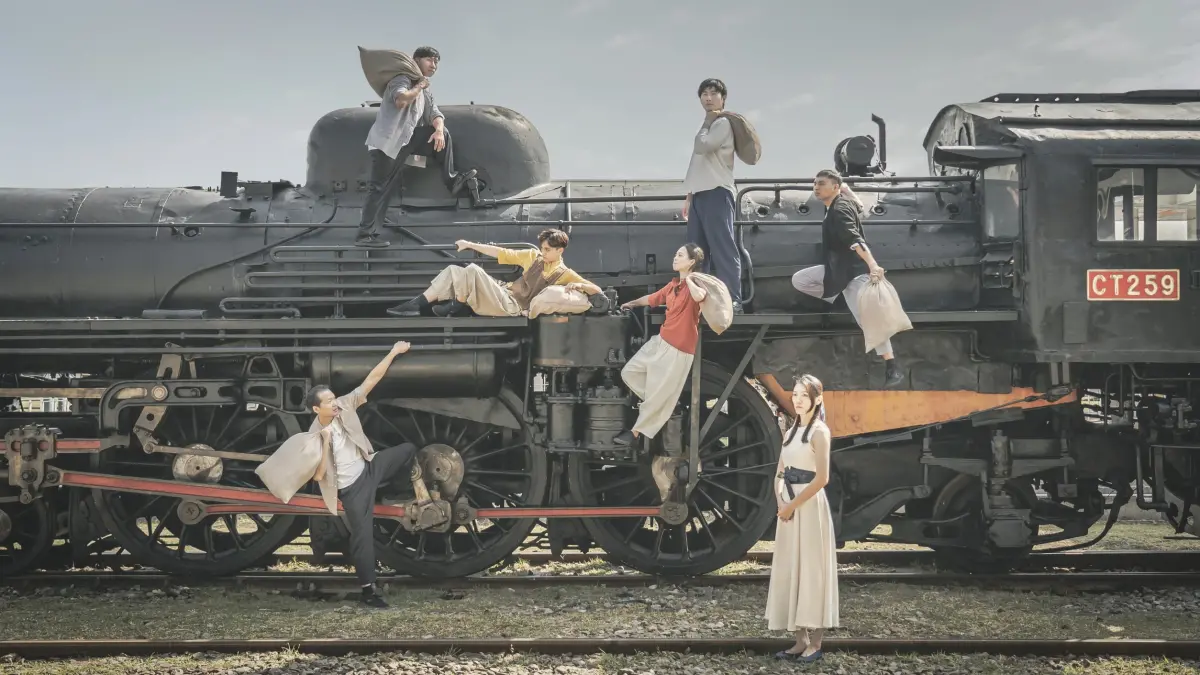 ▲首次入選環境舞蹈的團隊「嵬舞劇場舞蹈團」，將於哈瑪星鐵道園區演出作品《驛旅•打狗》。（圖／高市府文化局提供）