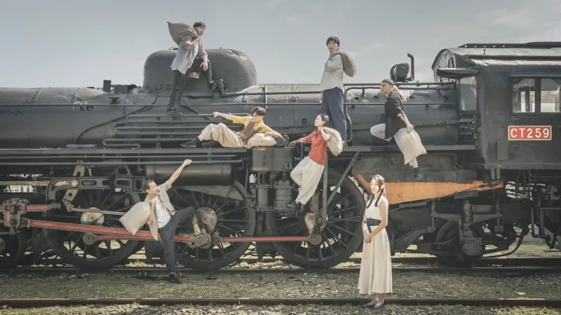 ▲首次入選環境舞蹈的團隊「嵬舞劇場舞蹈團」，將於哈瑪星鐵道園區演出作品《驛旅•打狗》。（圖／高市府文化局提供）