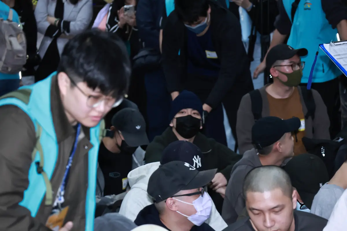 ▲藝人王大陸報導入伍（圖／記者陳明安攝）