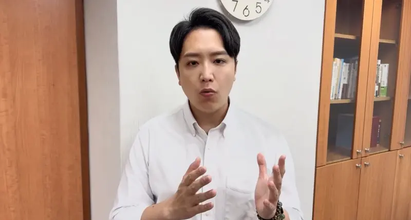 ▲羅廷瑋自錄影片，強調「政治真的需要一點人性」。（圖／羅廷瑋提供，2025.03.13）