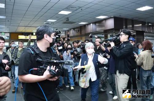 ▲現場一度一片混亂，爆發嚴重推擠。（圖／記者吳翊緁拍攝）