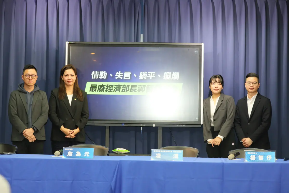 ▲國民黨發言人楊智伃直批，電價委員會成員都意識到撥補不應該是常態。（圖／國民黨提供）