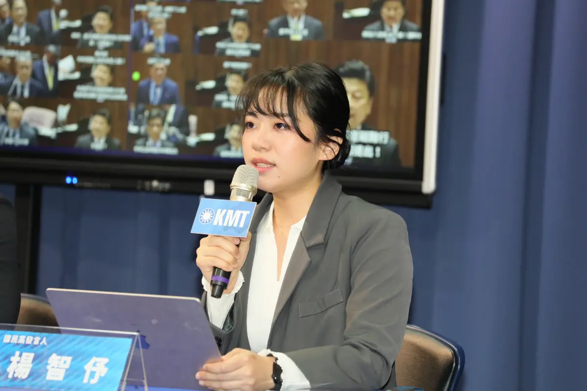 ▲國民黨發言人楊智伃透露，國民黨4月啟動下鄉宣講。（圖／國民黨提供）