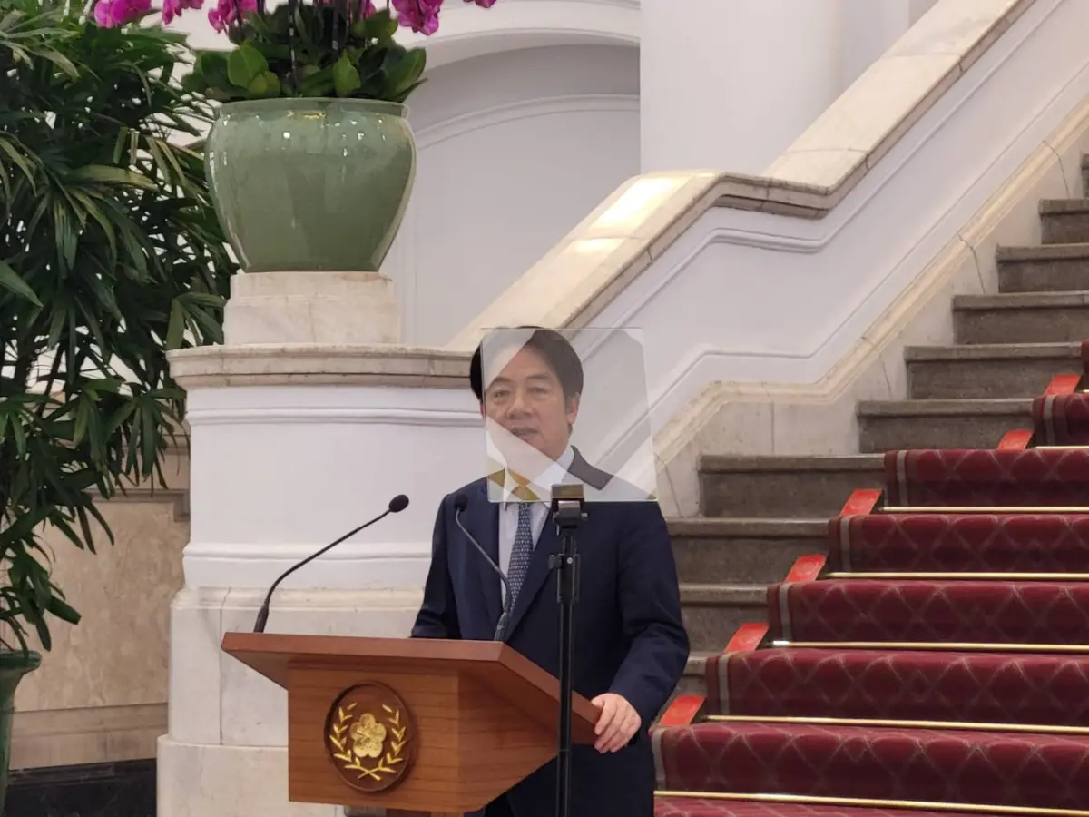 ▲賴清德表示，將請內政部、陸委會等相關機關，就國人同胞申請中國涉及身分認定的各種證件，包含護照、身分證、定居證、居住證等，持續進行必要的清查及管理。（圖／記者陳佩君攝，2025.03.13）