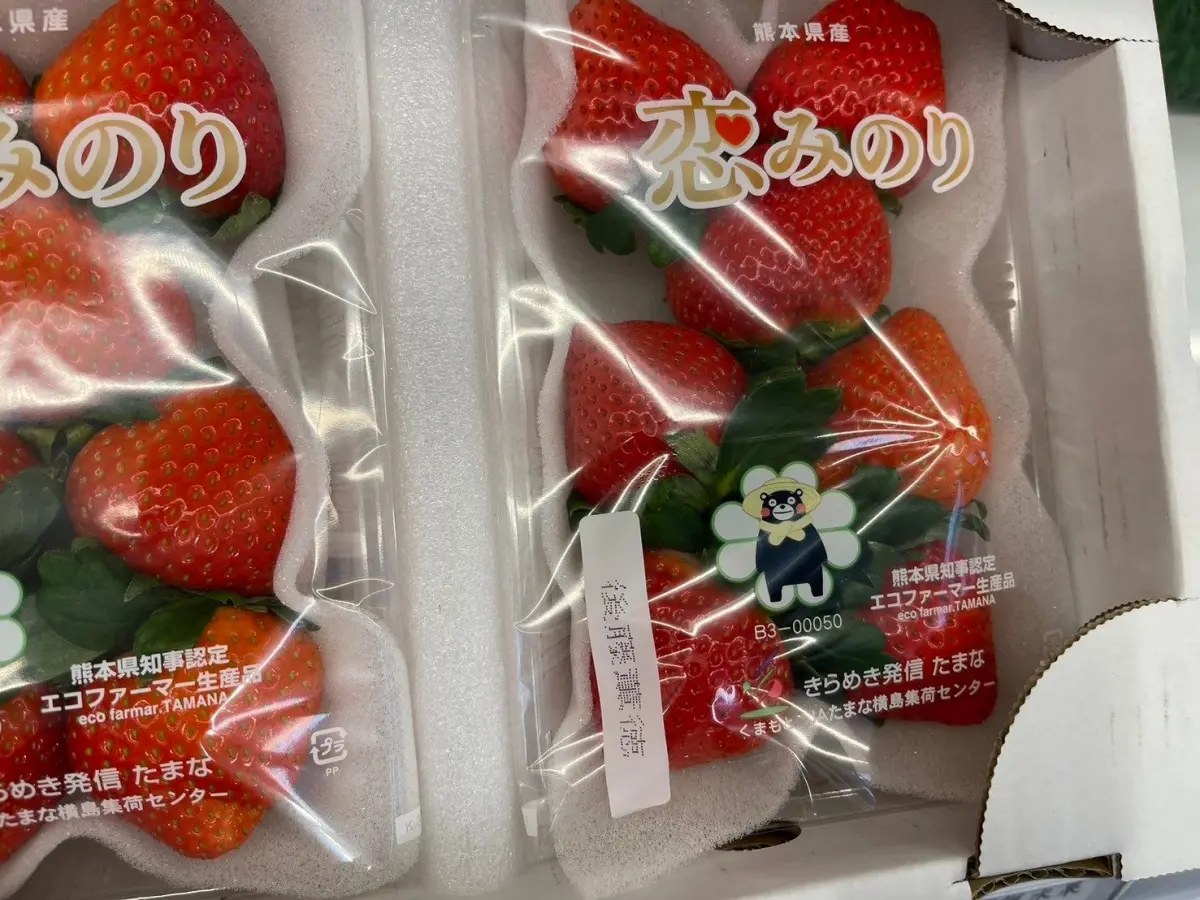 ▲日本熊本草莓檢驗殺蟎劑Bifenazate必芬蟎2.3ppm（標準2.0ppm以下）。（圖／台北市衛生局）