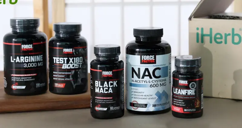 ▲iHerb x Force Factor 攜手推3月限定優惠，全站8折，即日起開跑。（圖／業者提供）