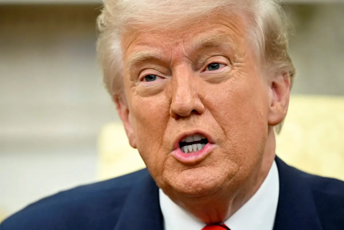 ▲美國總統川普近日受訪時，再次提到關稅的效用，以及台積電赴美投資一事，大讚台積電董事長魏哲家是商界最受敬重的人之一。（圖／美聯社／達志影像）