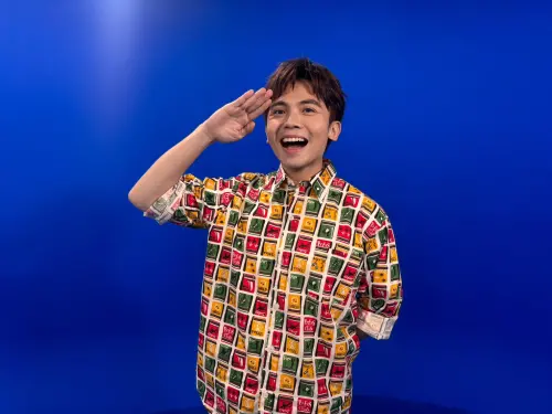 黃豪平盼郭子乾上《社會NOW什麼》來模仿脫口秀 ▲黃豪平盼郭子乾上《社會NOW什麼》來模仿脫口秀