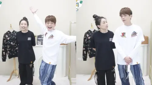 ▲蔡阿嘎(右)(圖/翻攝自hahababyははベビーYouTube) ▲蔡阿嘎(右)(圖/翻攝自hahababyははベビーYouTube)