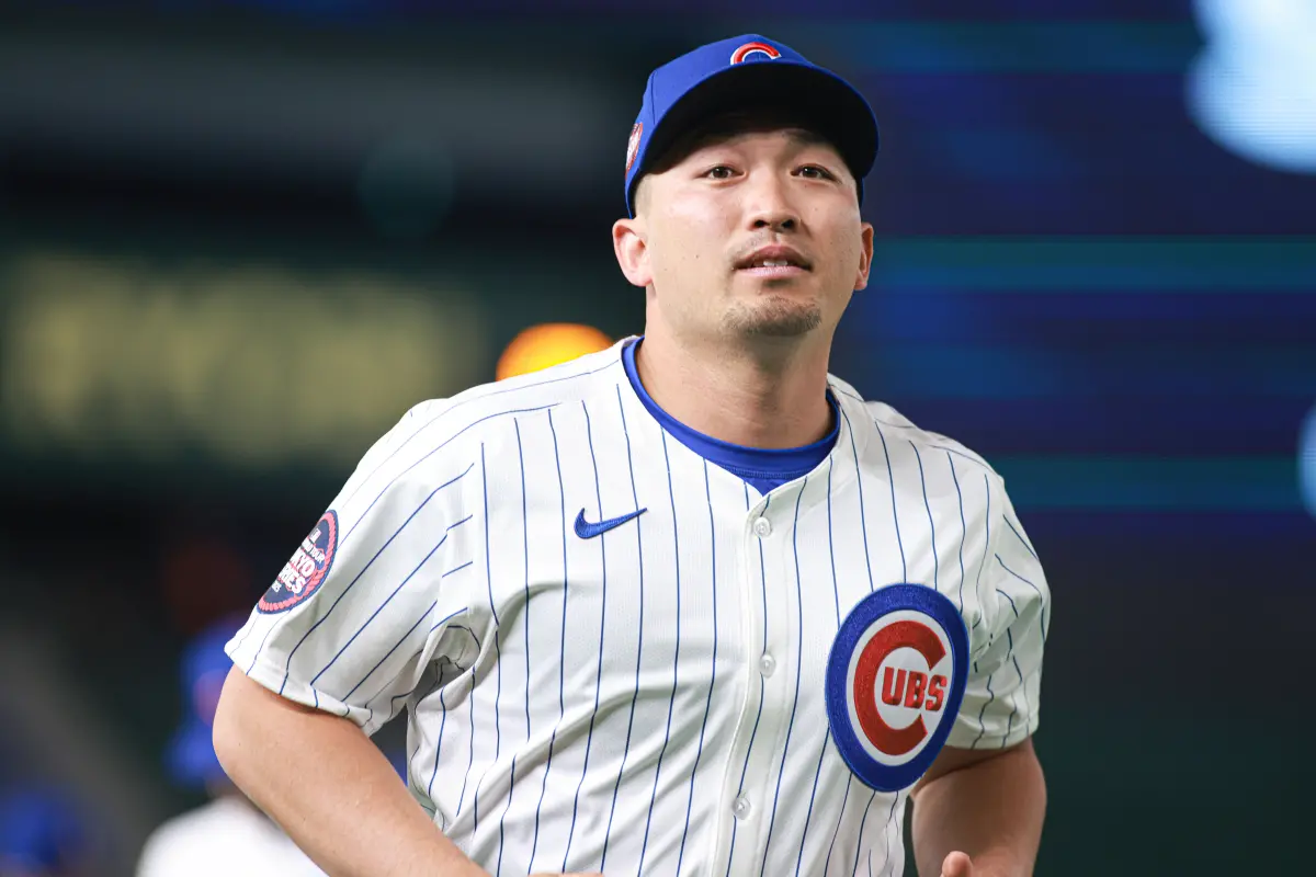 ▲綽號「T-Mac」的美女記者Taylor McGregor被芝加哥小熊隊日籍球星鈴木誠也調侃，原因是她吃一蘭拉麵顧著介紹，結果把湯灑到衣服上了。（圖／記者葉政勳攝 , 2025.3.14）